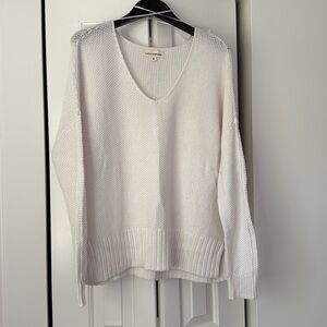 Loose knit white Lucky. Rand women’s size small sweater NWT